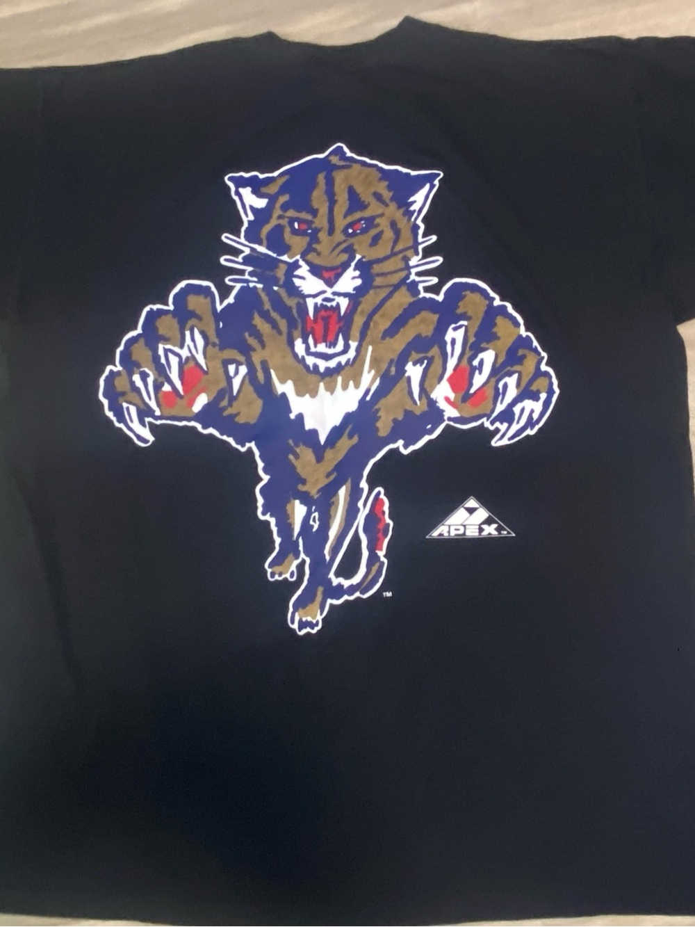 Vintage 90s Apex One 1993 Florida Panthers NHL Single Stitch Shirt Men’s XL
